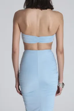 Bayse Chrysler Crop Top Blue Size 10 / M for rent on The Volte - image 4