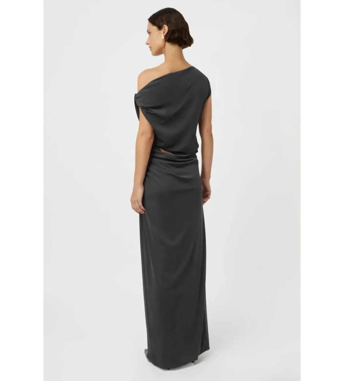Camilla and Marc Annalise Maxi Dress in Charcoal Size 12 - Image 4