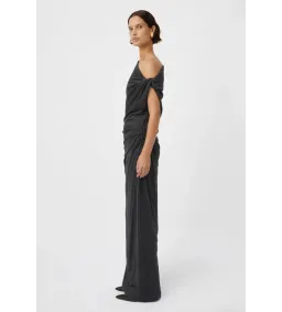 Camilla and Marc Annalise Maxi Dress in Charcoal Size 12 for rent on The Volte - image 3