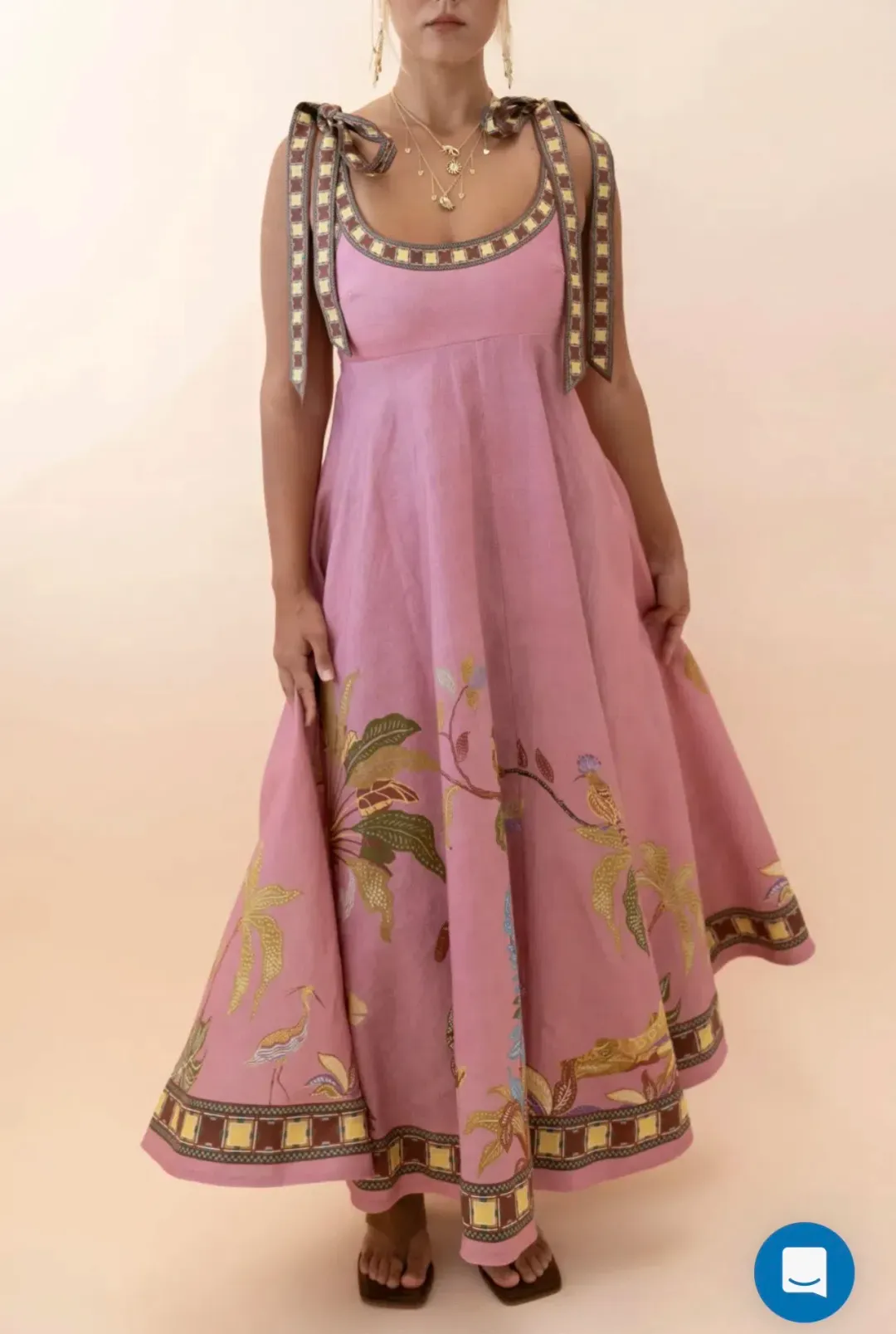 ALEMAIS ZURI BALLET SUNDRESS - SIZE 12 for rent on The Volte - main image
