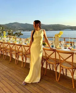 Hansen & Gretel Clara Bais Maxi Dress for rent on The Volte - image 1