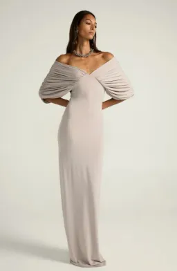 Ance Gria Neve Dress in Grey Size X/8 for rent on The Volte - image 1