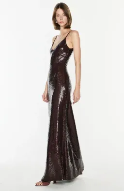 Manning Cartell Dream Maker Slip Dress in Espresso Size 12 for rent on The Volte - image 3