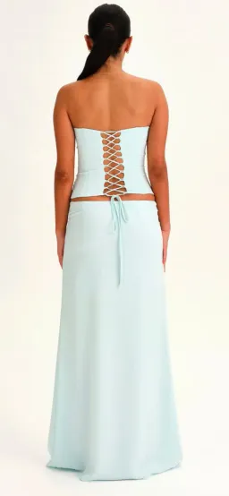 Sabelle Charlotte Corset Top and Maxi Skirt for rent on The Volte - image 4