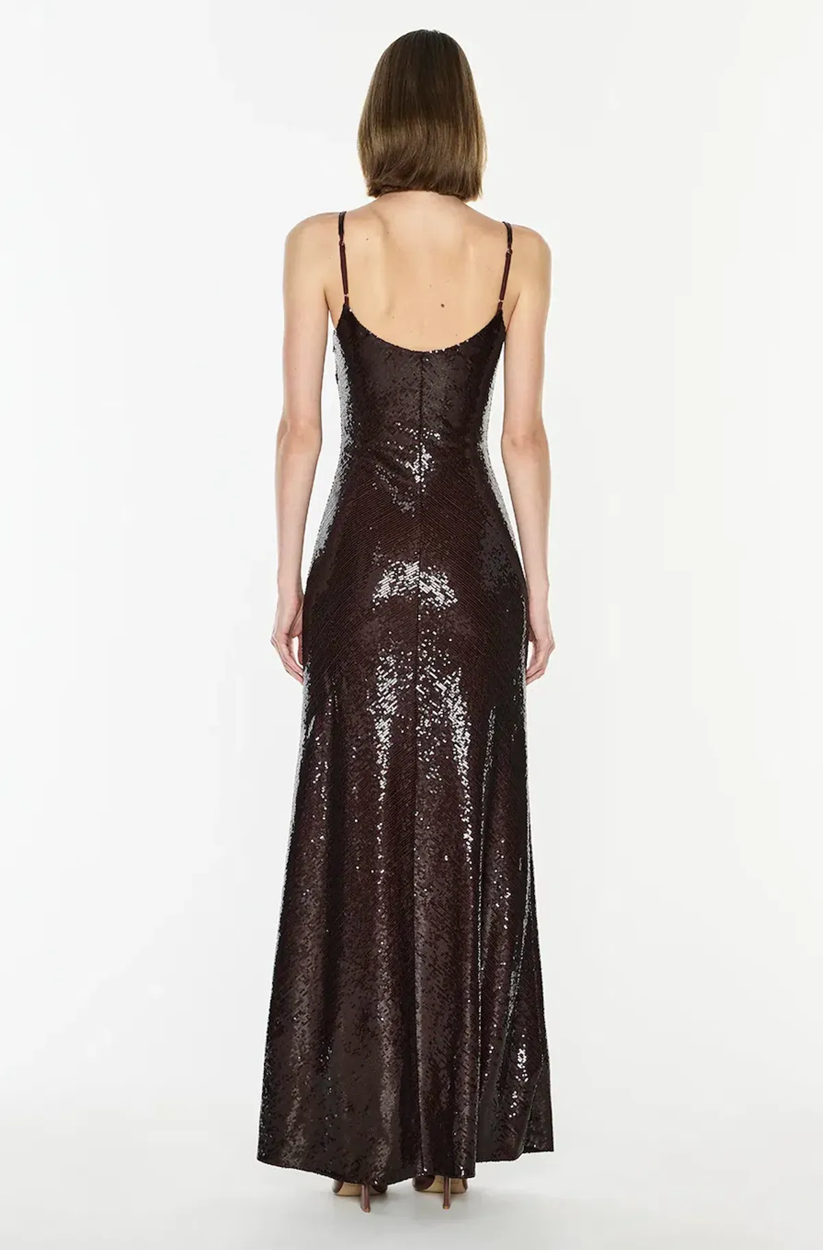 Dream Maker Slip Dress | Espresso - Size 6 - Image 3