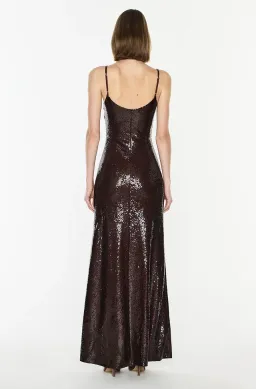 Dream Maker Slip Dress | Espresso - Size 10 for rent on The Volte - image 3