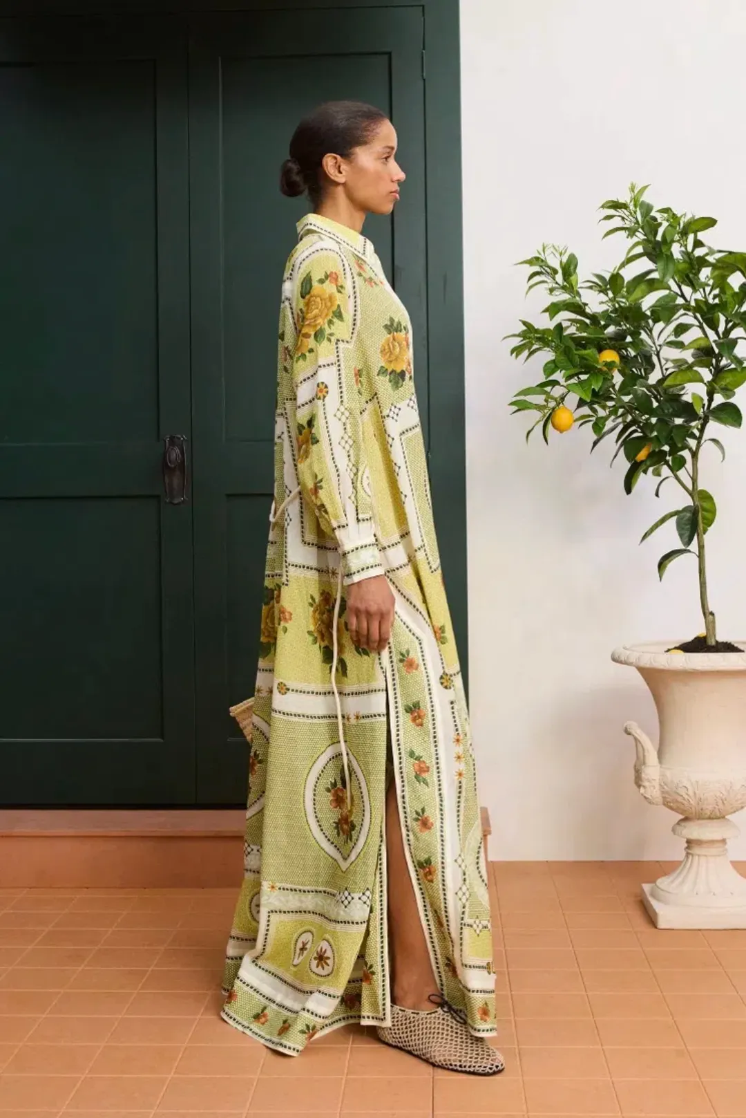 Alémais Dixie Shirtdress Size 14 for rent on The Volte - main image