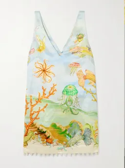 Alémais Emerald Cove Embellished Mini Size 14 for rent on The Volte - image 4