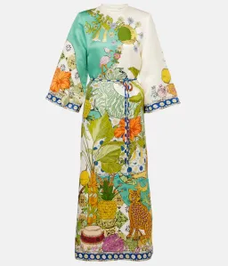 Alémais Hazel Silk Midi Size 16 for rent on The Volte - image 6