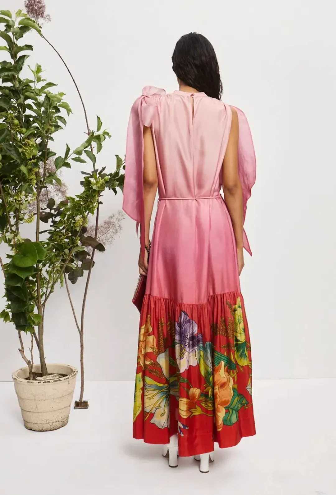 Alémais Inez Silk Gown Size 12 for rent on The Volte - main image