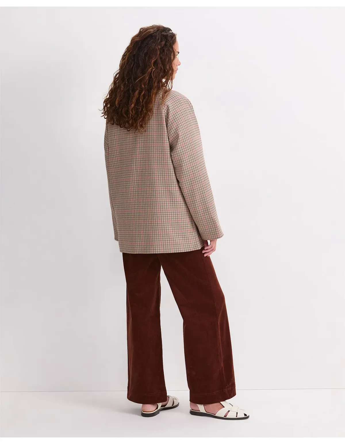 Sportscraft Sara Barn Jacket Size 14 Multi Check - Image 4