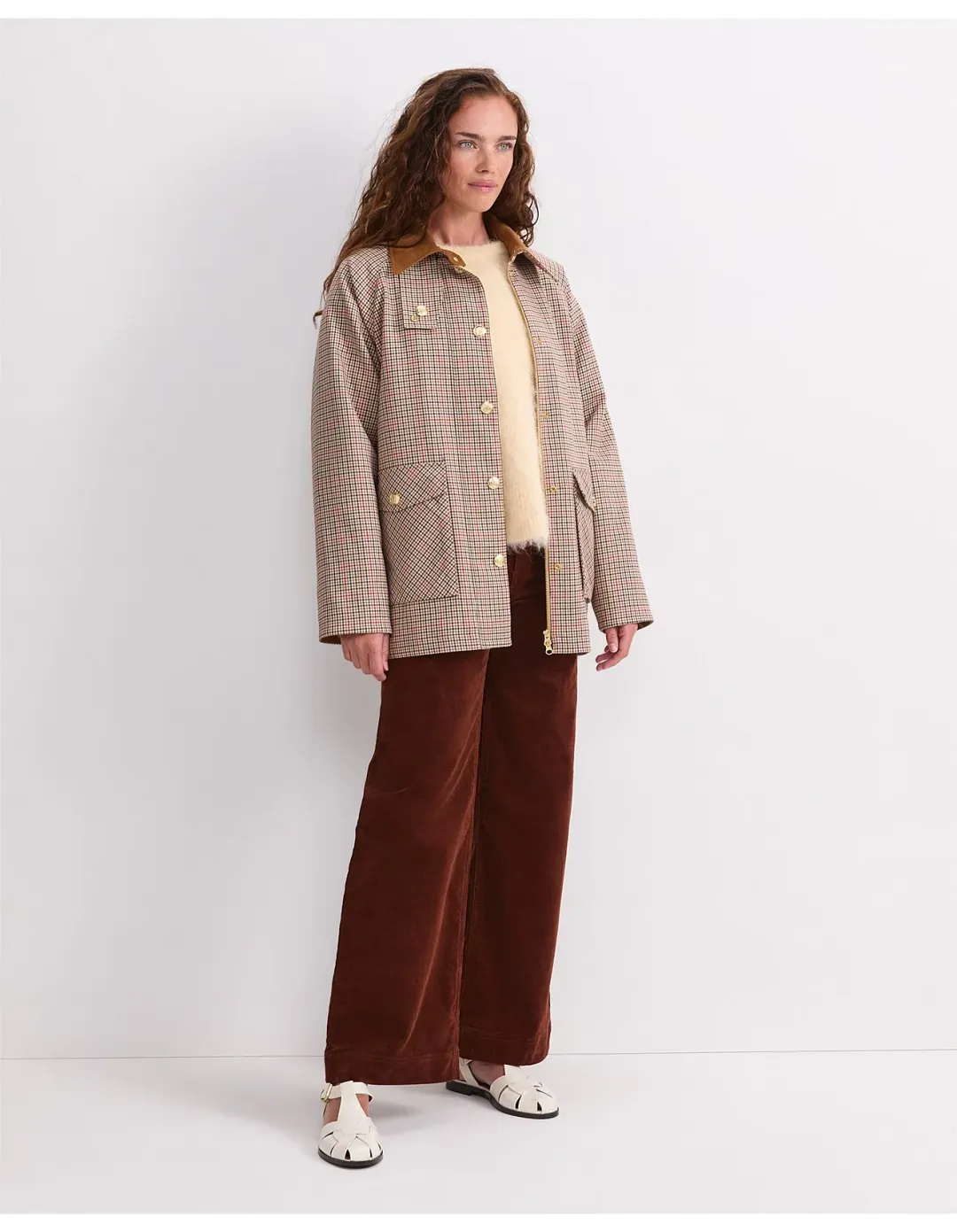 Sportscraft Sara Barn Jacket Size 14 Multi Check for rent on The Volte - main image