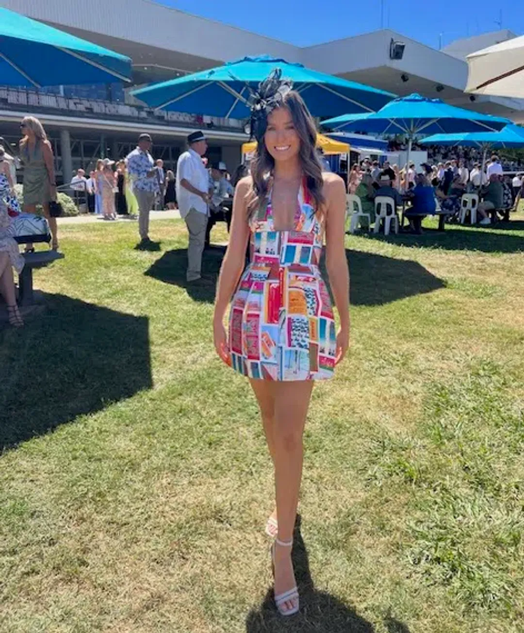 Eliya the Label St Lucia Mini Dress Vacanza Print Size 6 for rent on The Volte - main image