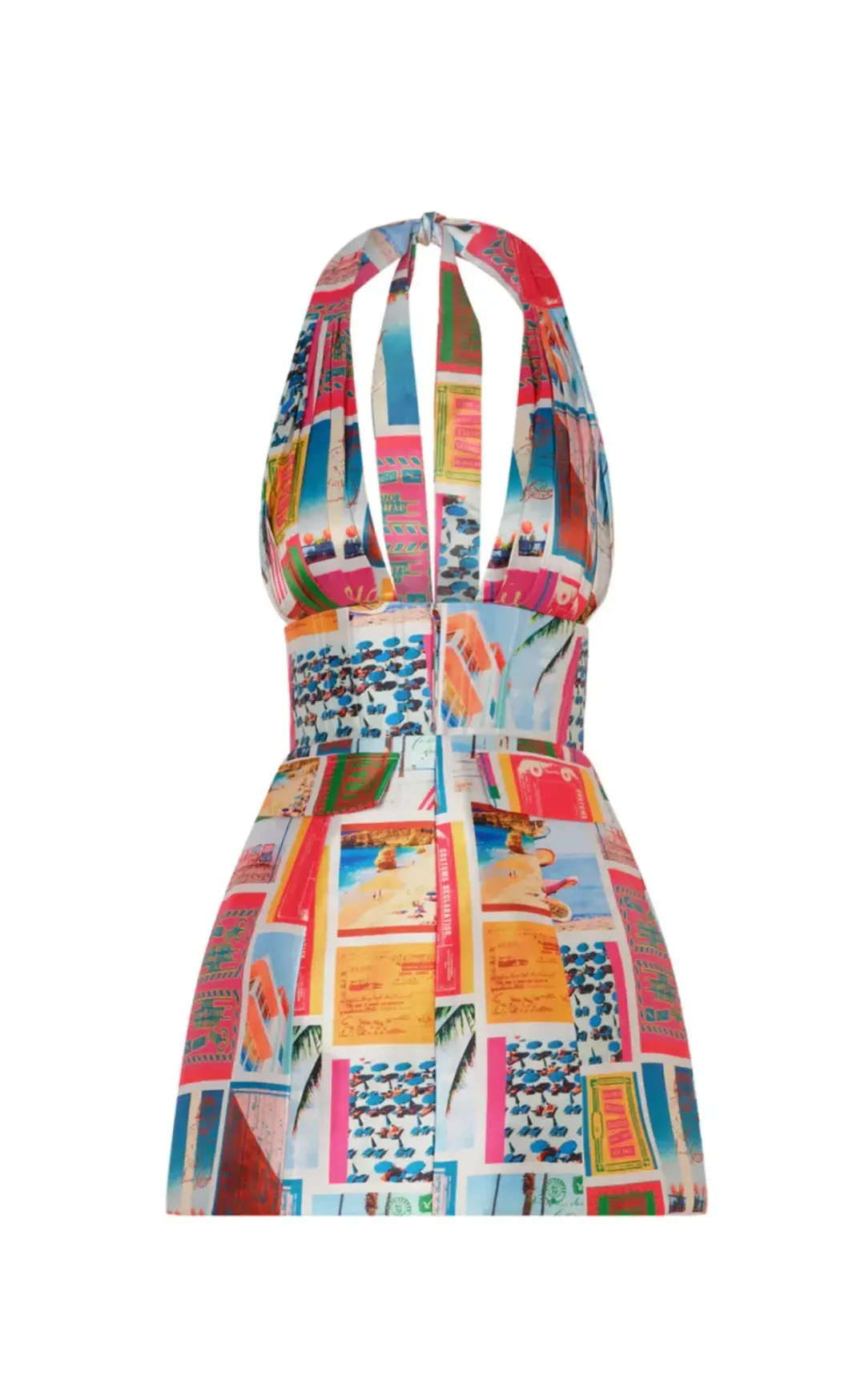 Eliya the Label St Lucia Mini Dress Vacanza Print Size 6 for rent on The Volte - main image