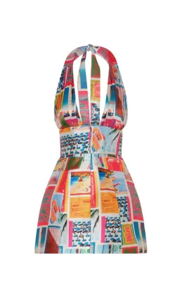 Eliya the Label St Lucia Mini Dress Vacanza Print Size 6 for rent on The Volte - image 3