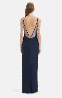 Sir the Label Elsie Lace Gown Navy Size 2 for rent on The Volte - image 2