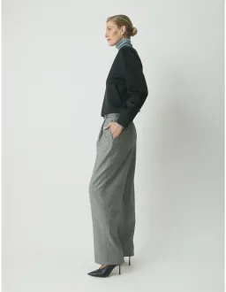 Perri Cutten London Wool Bomber Jacket Size L Charcoal for rent on The Volte - image 3