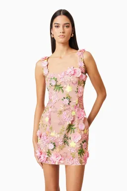 Elliatt Aella Party Mini Dress In Pink Size S / AU 8 for rent on The Volte - image 3
