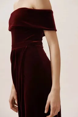 BHLDN Off Shoulder Dress for rent on The Volte - image 3
