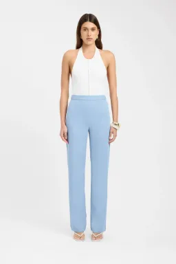 Kookai Ariel Pants Slate Blue Tailored Trousers Size 8 / 36 — Races, Cocktail, Workwear for rent on The Volte - image 1