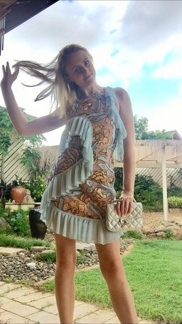 Alice McCall Frill Mini Dress Floral Size 10 for rent on The Volte - image 3