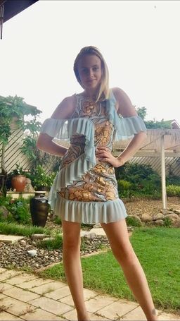 Alice McCall Frill Mini Dress Floral Size 10 for rent on The Volte - image 1