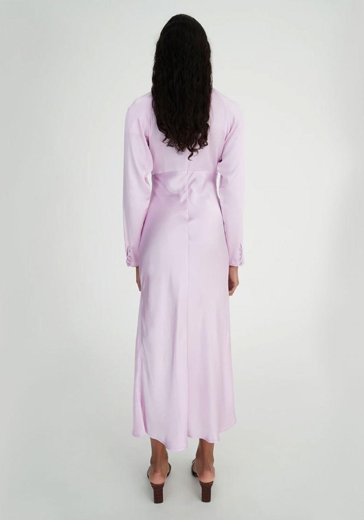 Hansen & Gretel Maria Dress in Lilac size 10 - Image 3