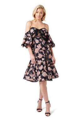 Thurley floral dress size 10 for rent on The Volte - image 2