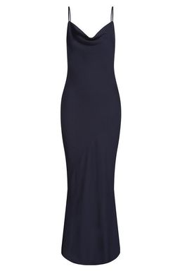 Shona Joy Luxe Bias Cowl Slip Dress Navy Size 10 for rent on The Volte - image 3