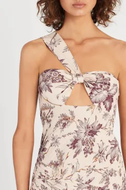 Sir The Label Avery Pleated Mini Dress Floral Print | AU 8 for rent on The Volte - image 3