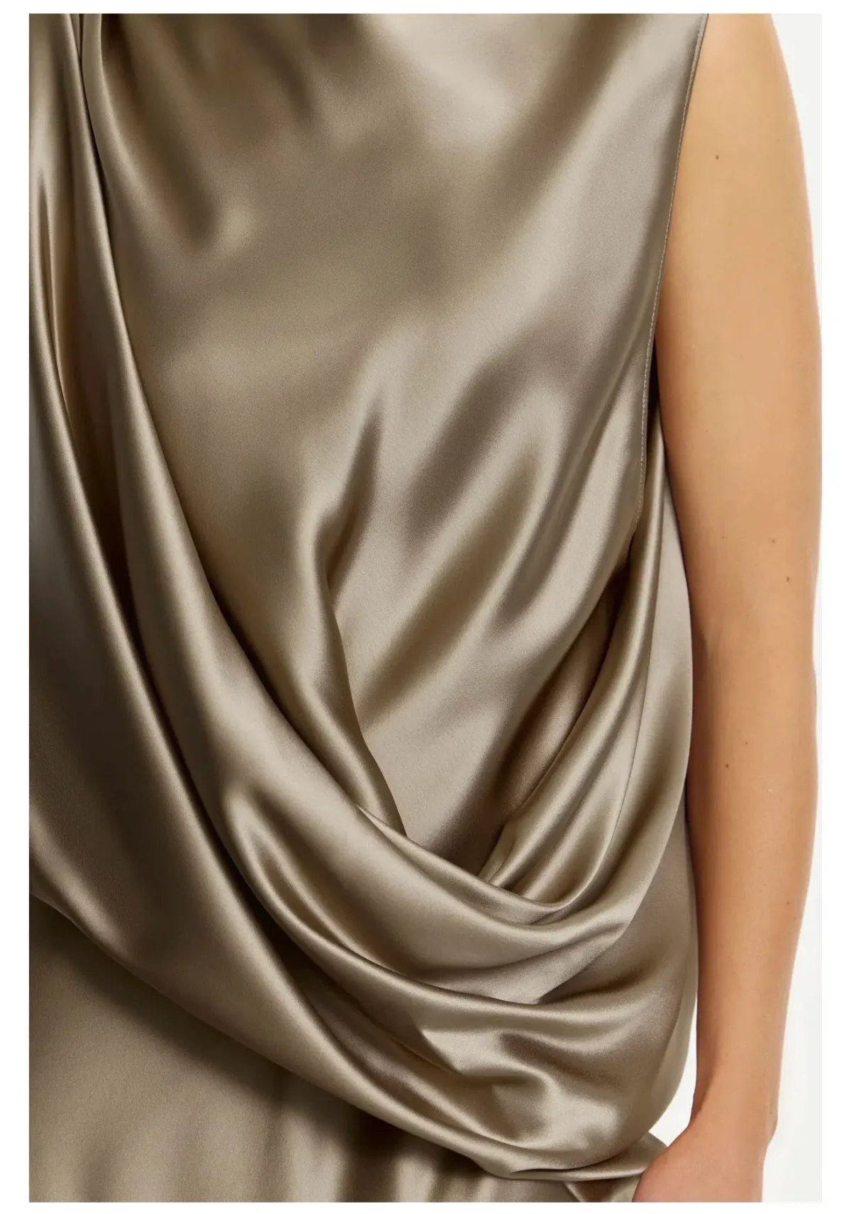 Acler Yalumla Maxi Dress in Walnut Size 14 - Image 3