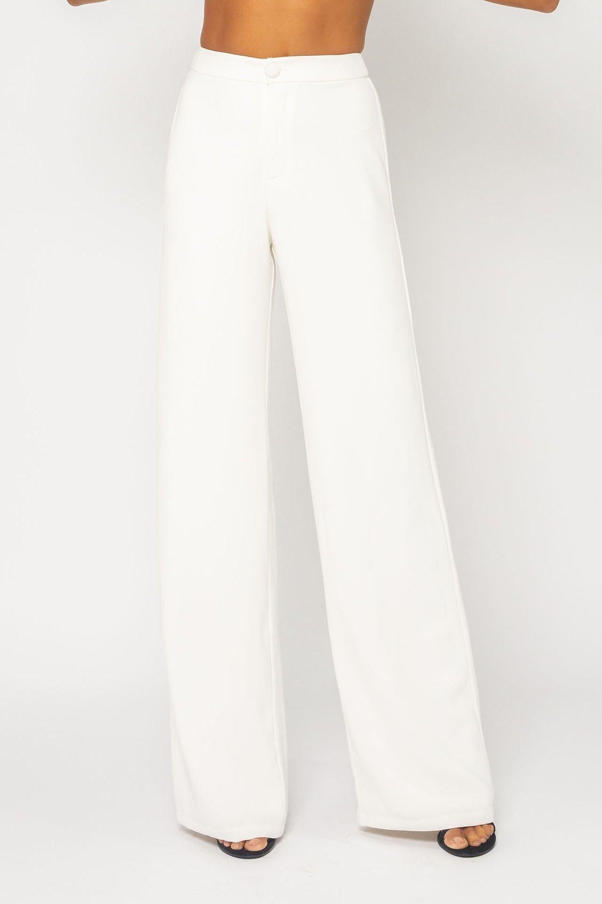 Dion Lee Corded Lace Corset and Bianca And Brigett Ella Pant Set white Size 14 - Image 4