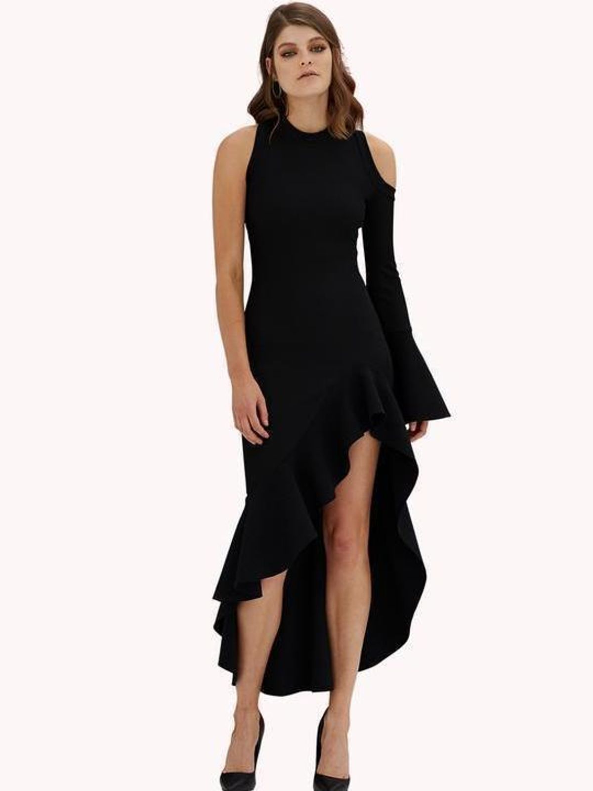 By Johnny Deep Night Shadow Dress black Size 14 for rent on The Volte - main image