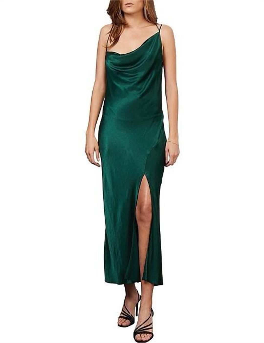 Bec & Bridge Martini Club Dress Green Size 8 for rent on The Volte - main image