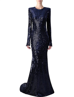 Carla Zampatti Royal Engagement Ball Gown Navy for rent on The Volte - image 1