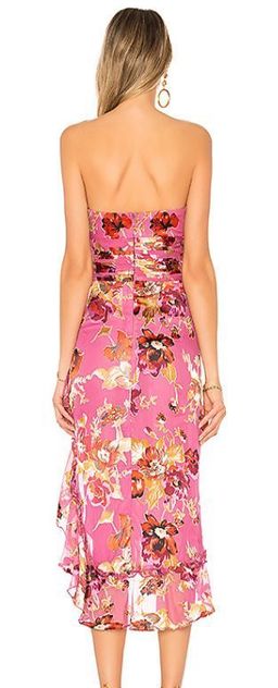 Lovers + Friends Miranda Dress pink size 10 for rent on The Volte - image 3