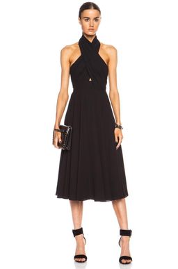 Camilla and Marc Golden Myna Dress in Black Size 10 for rent on The Volte - image 1