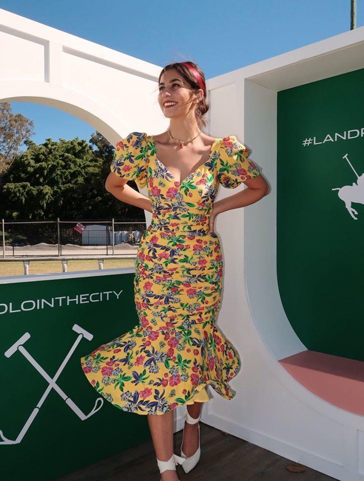 La Maison Talulah Finch Midi Frock yellow size 8 - Image 5