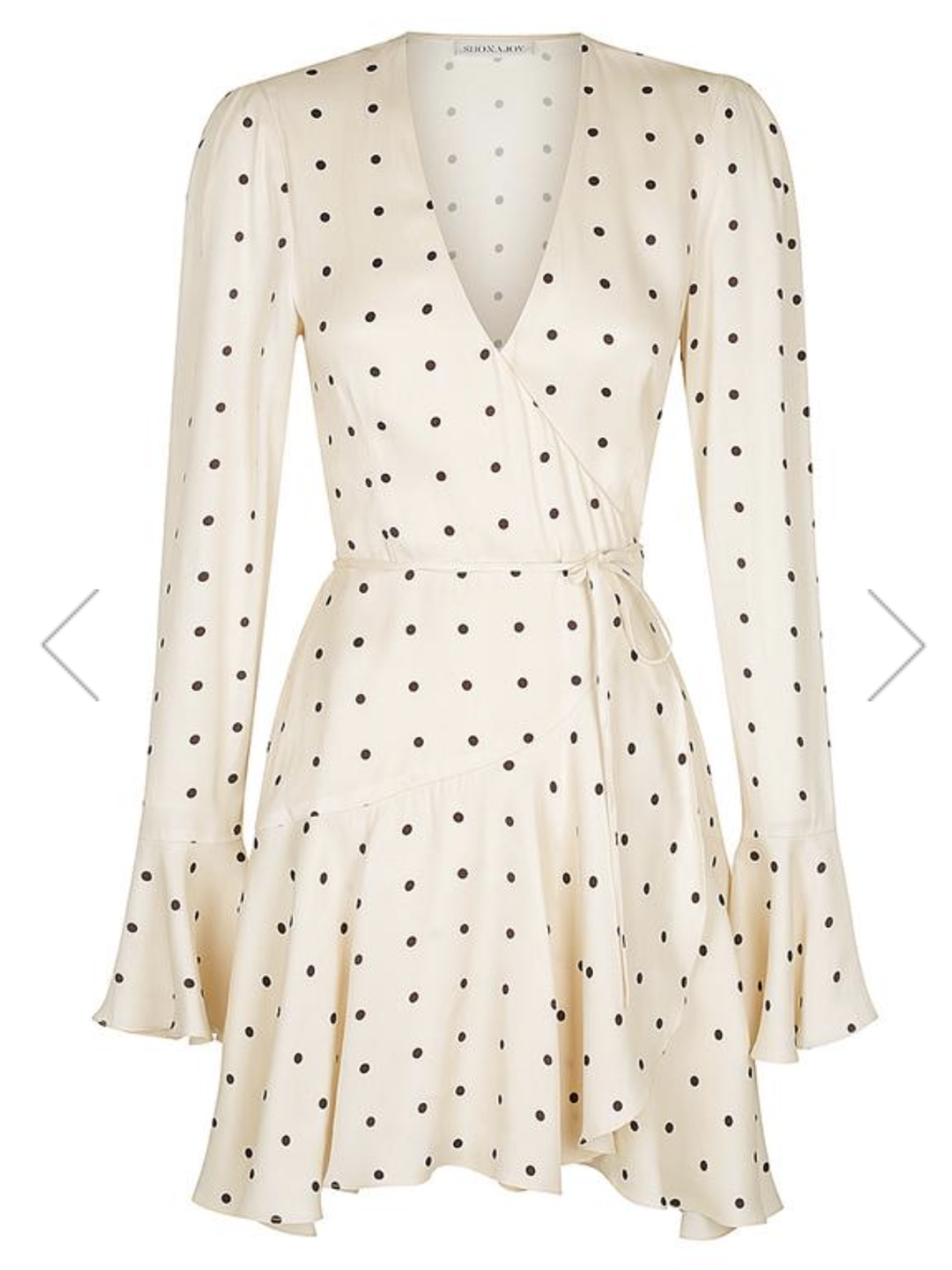 Shona Joy O'Dell Wrap Mini Dress Size 10 for rent on The Volte - main image