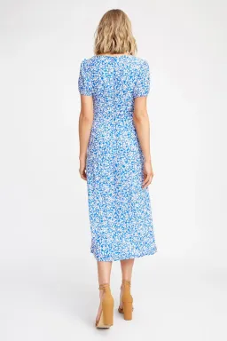Kookai Iris Midi Dress Print Size 34 for rent on The Volte - image 2