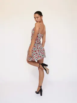 Realisation Par The Montague White Batik Floral Size XS for rent on The Volte - image 3