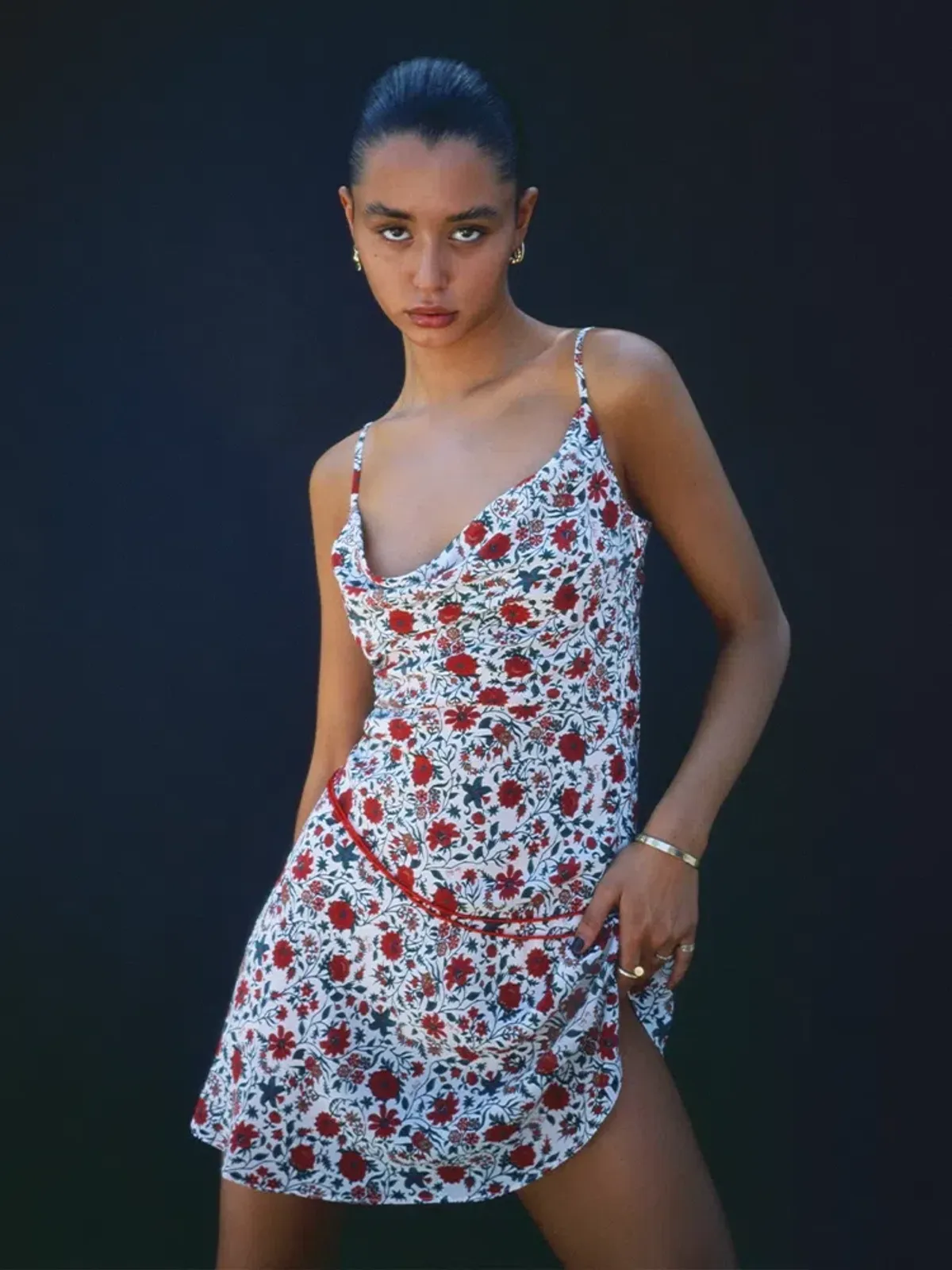 Realisation Par The Montague White Batik Floral Size XS - Image 2