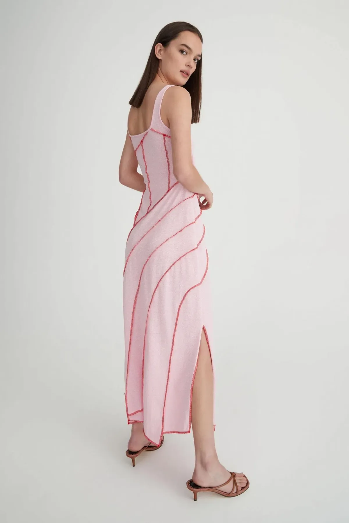 Hansen & Gretel Kehlani Dress Pink Size 6 - Image 3