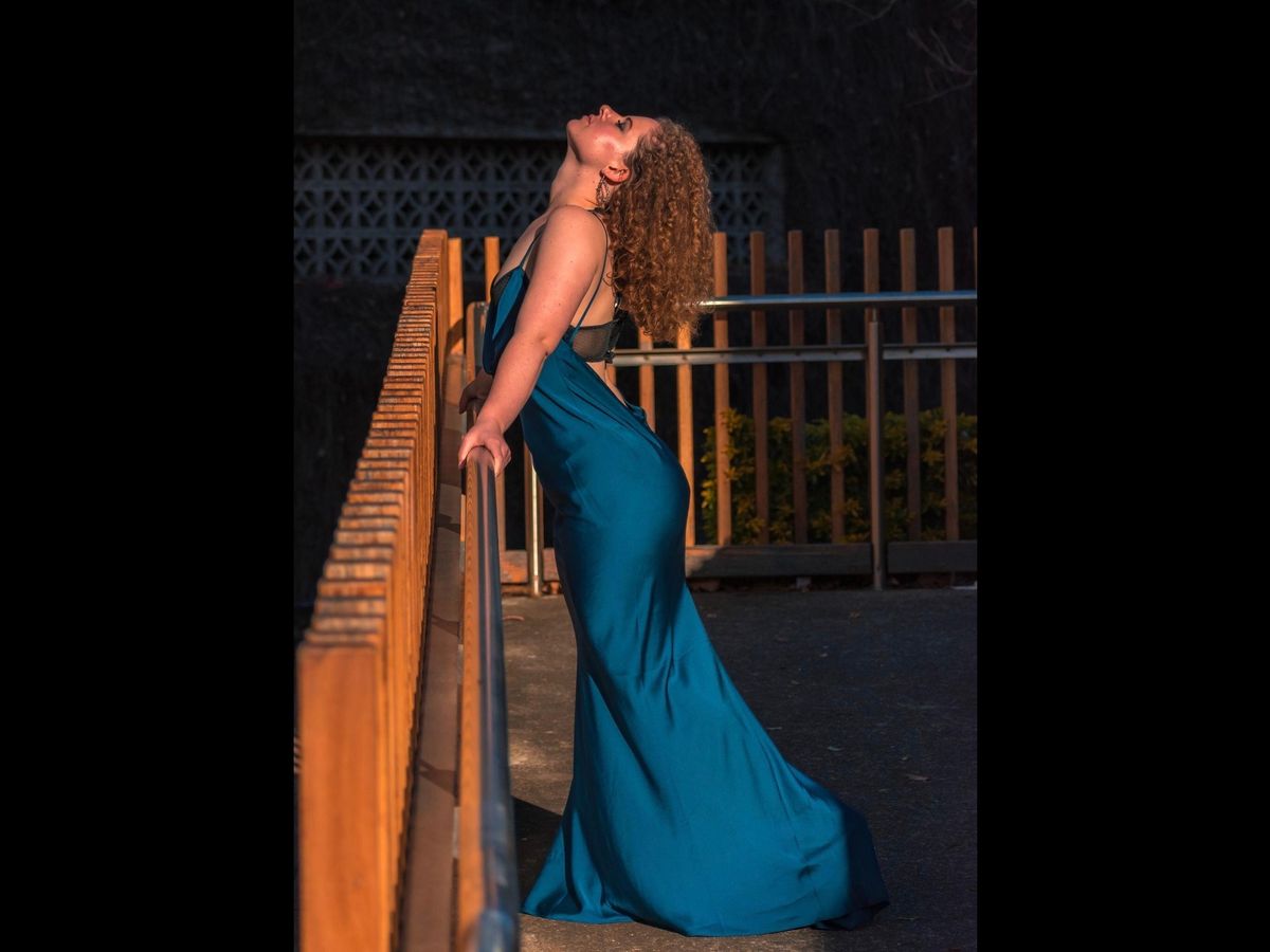 Lexi Zarni Dress - Cerulean Blue - Image 1