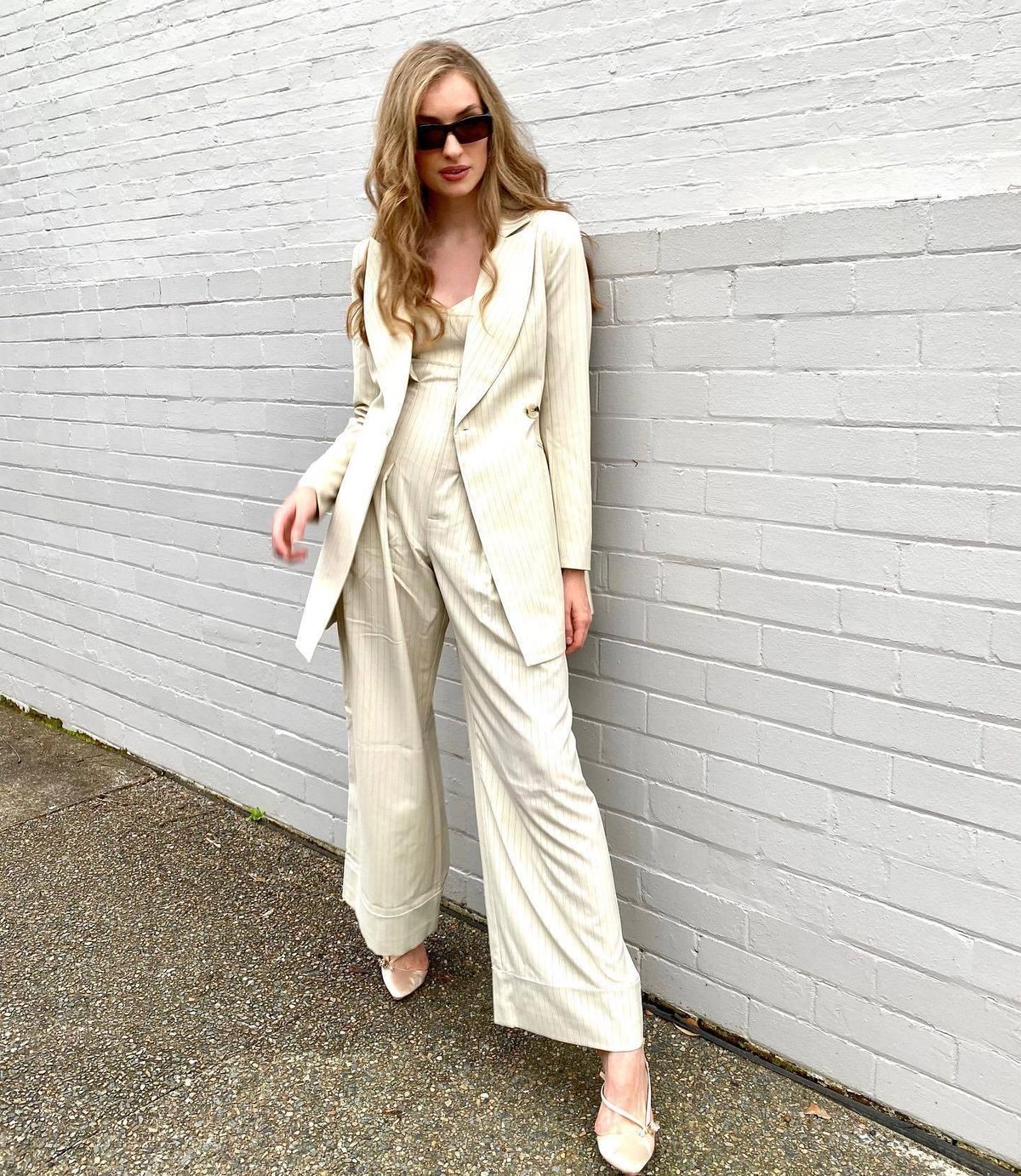 ALICE MCCALL | Heights Jacket Blazer Dress in Creme | Size 6 - Image 5