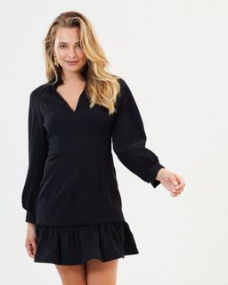 Mossman The Stranger Things Mini Dress Black Size 6 for rent on The Volte - image 2