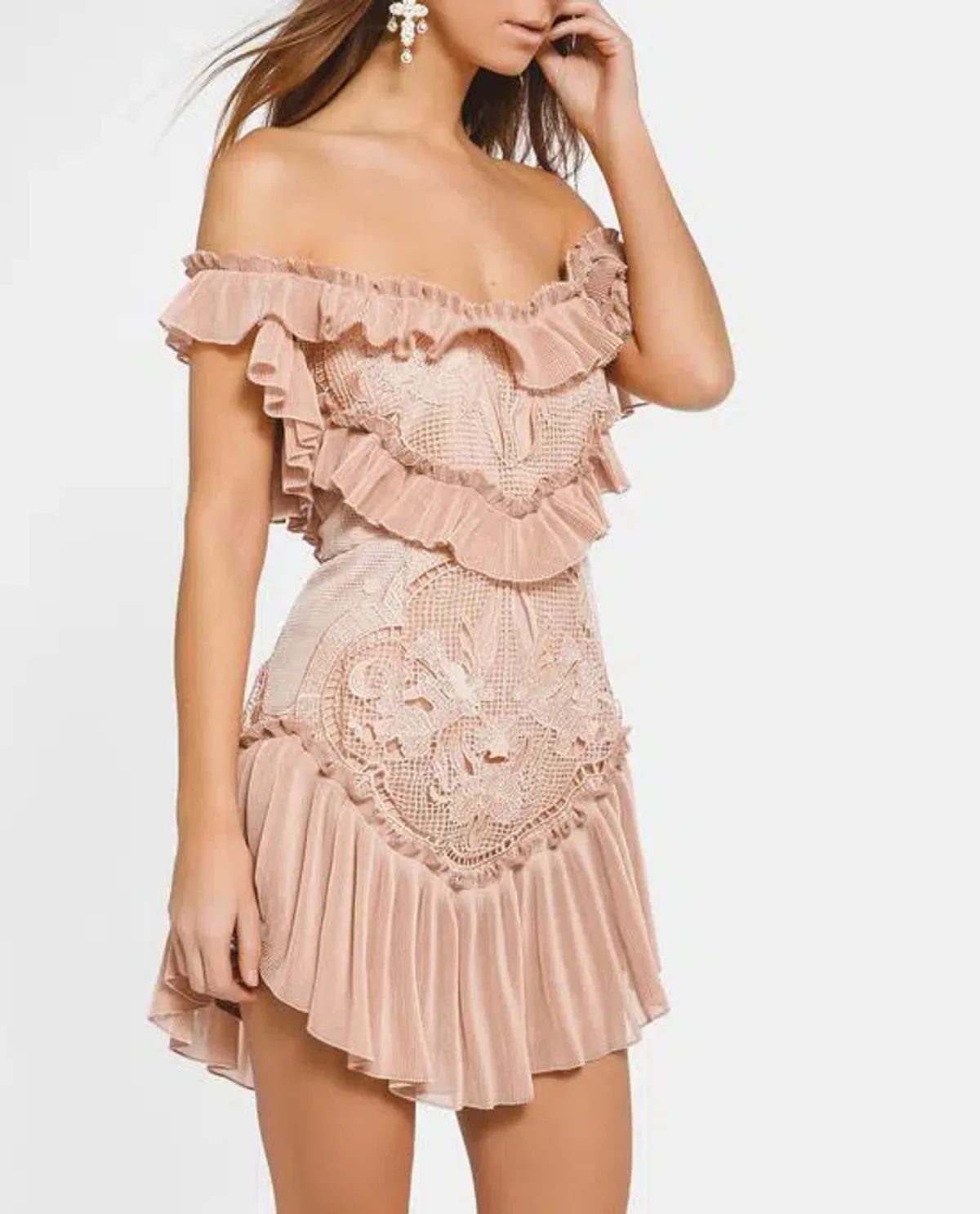 Alice McCall Lovebirds Dress Rose Pink Size 6 - Image 4
