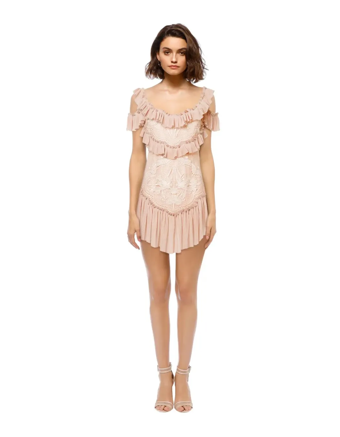 Alice McCall Lovebirds Dress Rose Pink Size 6 for rent on The Volte - main image