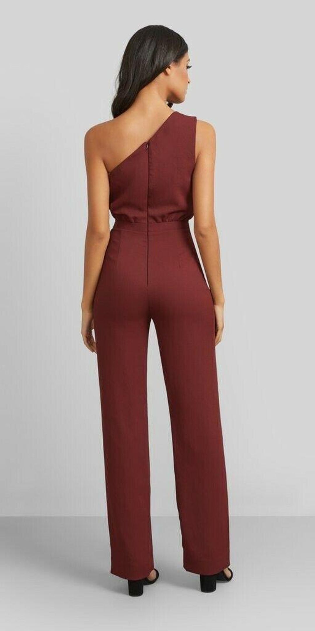 Kookai Aria Jumpsuit Plum Size 6 for rent on The Volte - main image