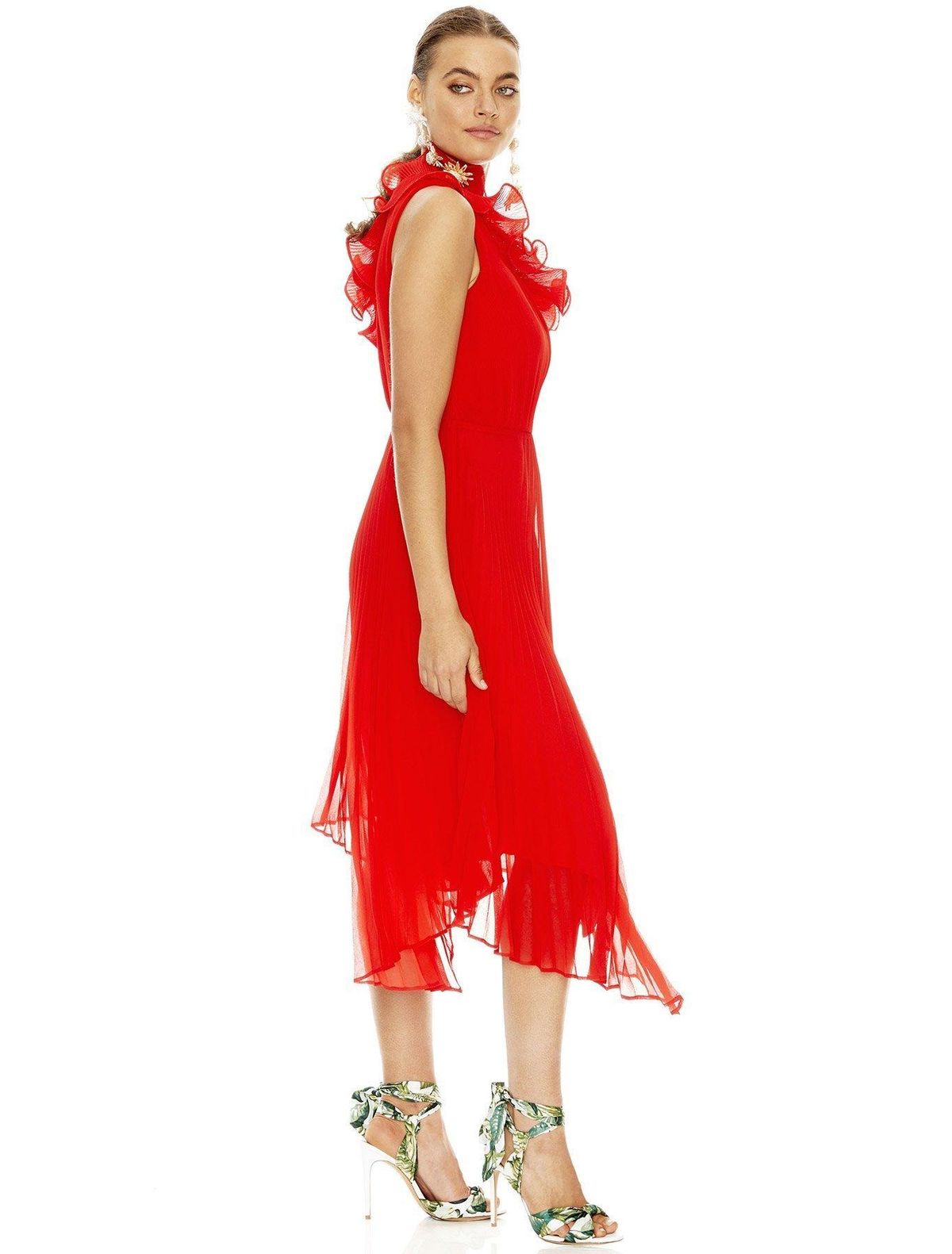 TALULAH Love Song Midi Dress Size 6 - Image 3